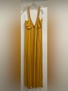 Gold/Yellow Summer Maxi Dress